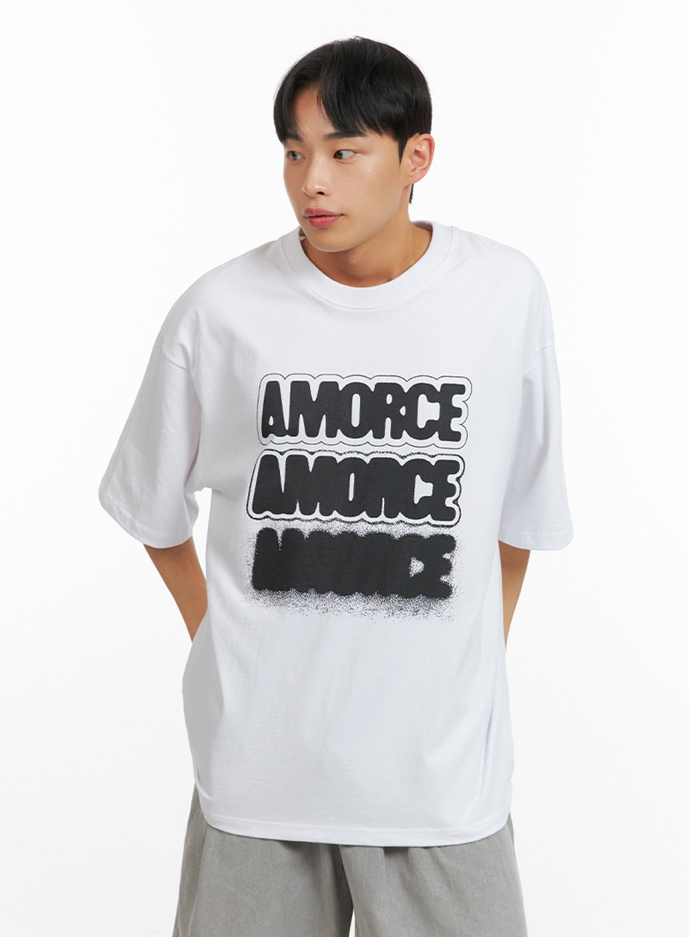 Men's Cotton Graphic T-Shirt IU414