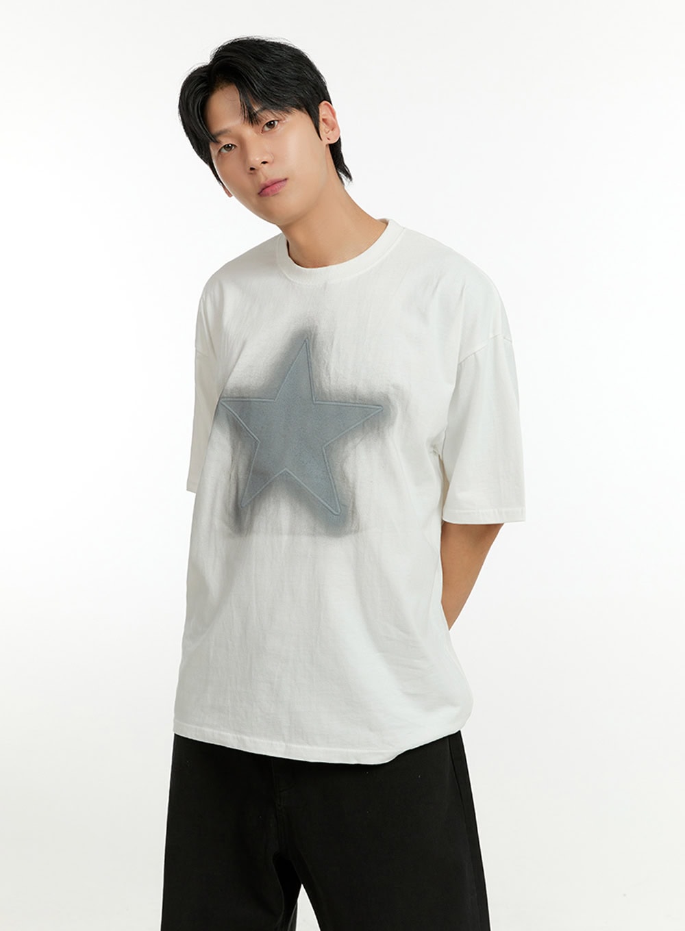 Men's Cotton Graphic Tee IL412