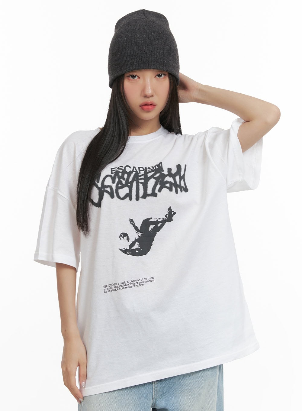 Graphic Oversized T-Shirt CY423