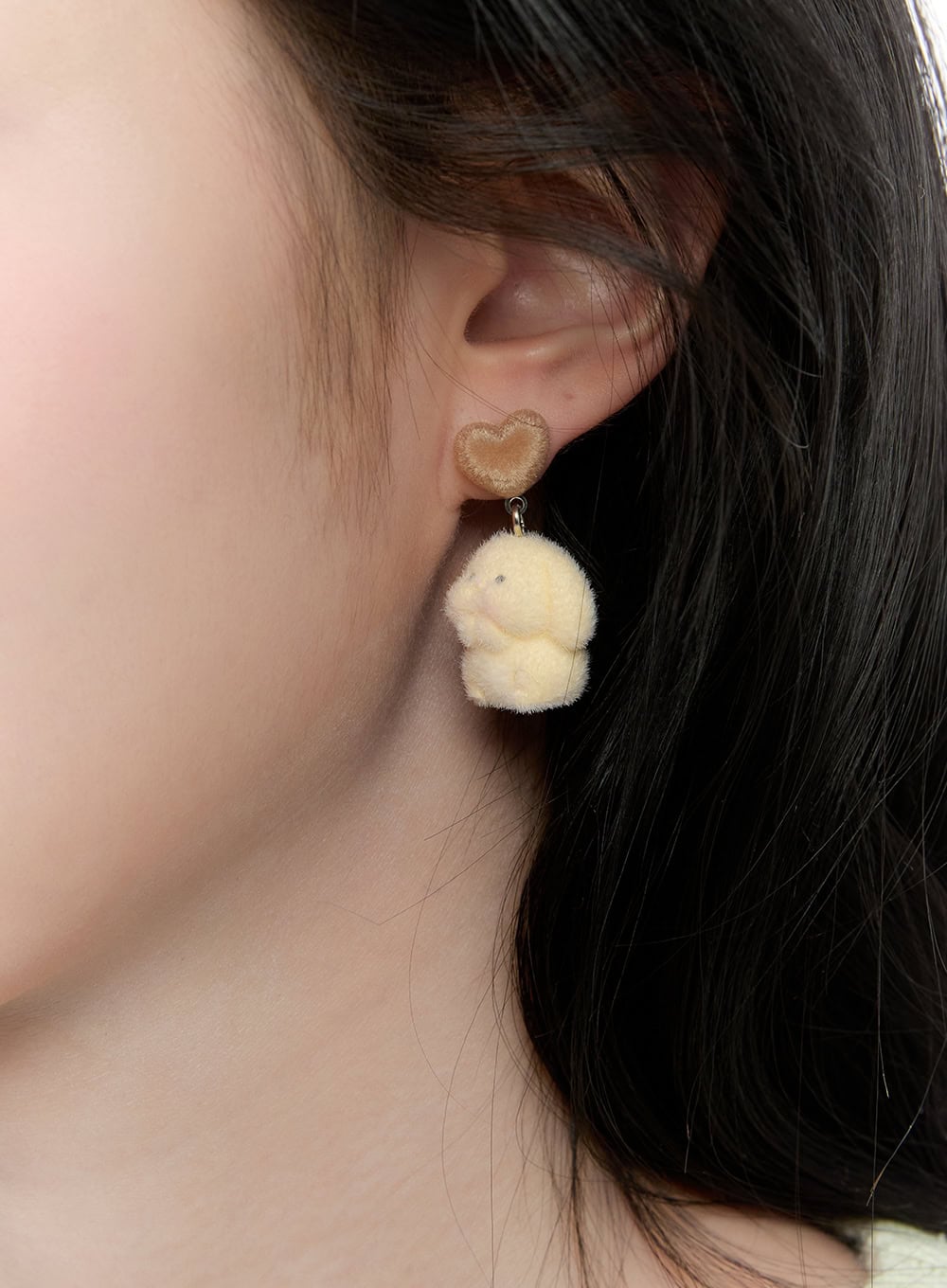 Rabbit Heart Earrings CF528