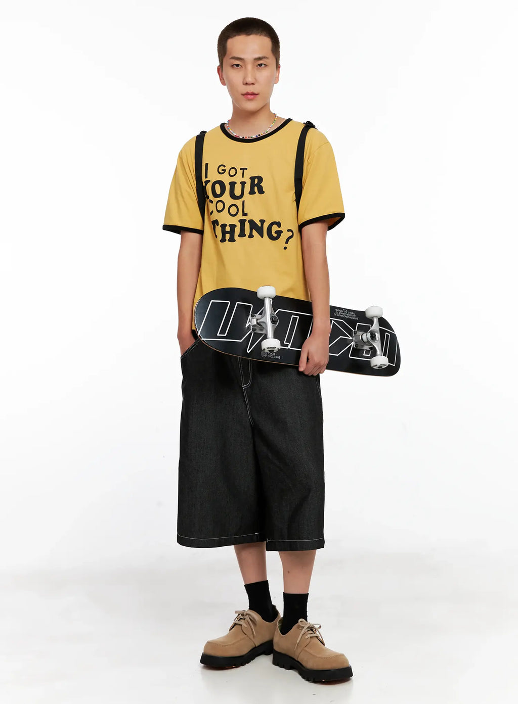 Men's Graphic Ringer Tee IG508