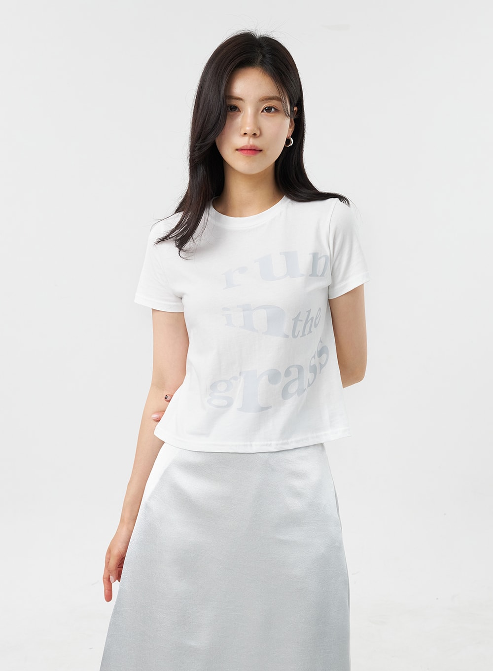 Graphic Crewneck Tee OU305
