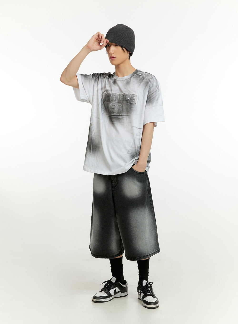 Men's Washed Shorts IL418