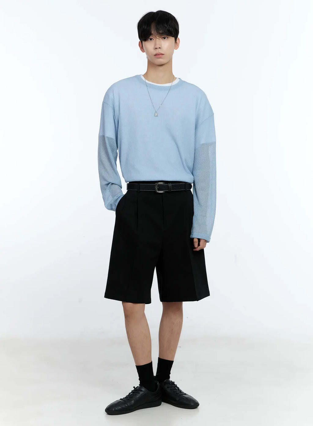 Men's Mesh Long-Sleeve Top IG501