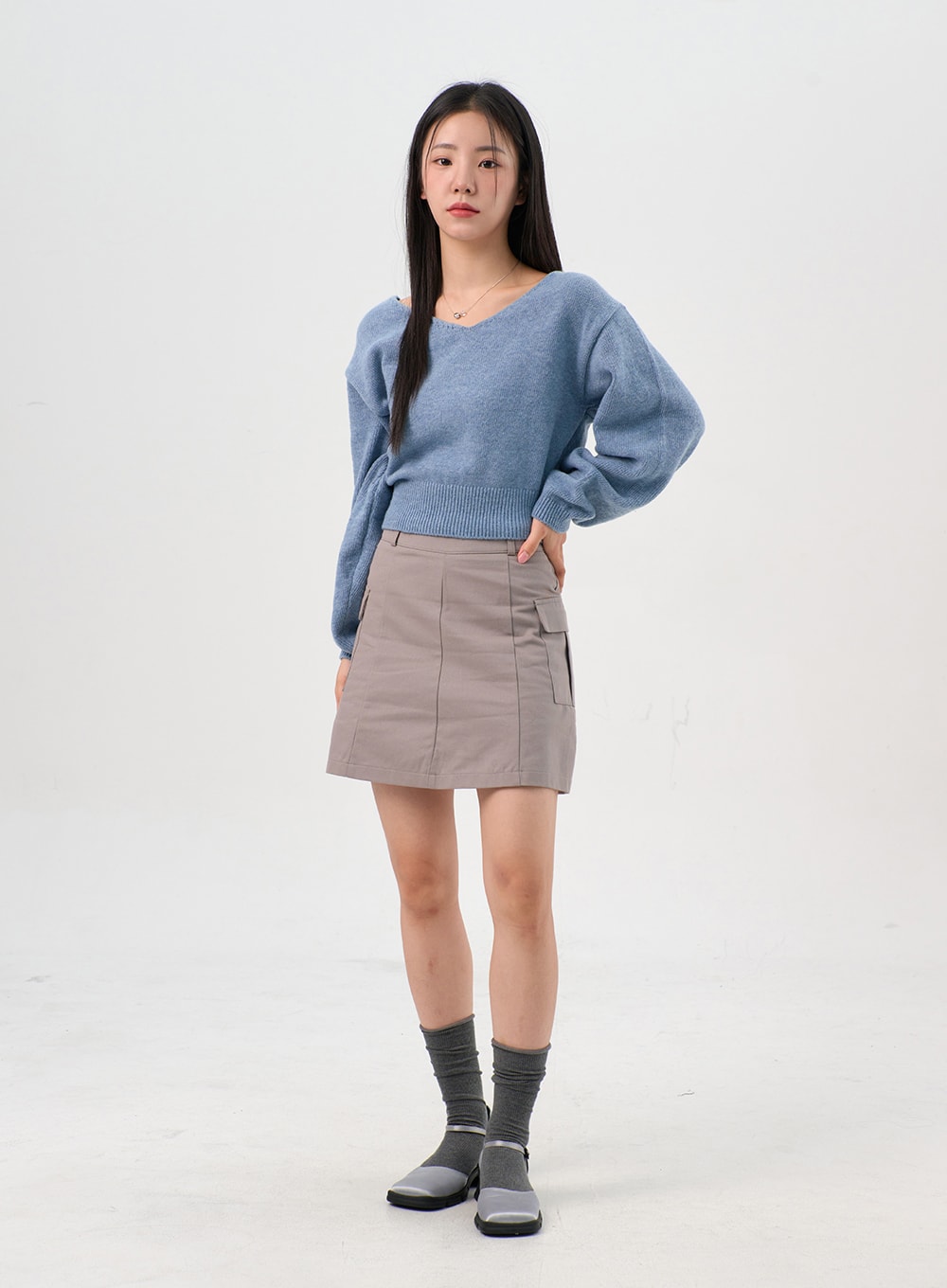 Cargo Mini Skirt OS302