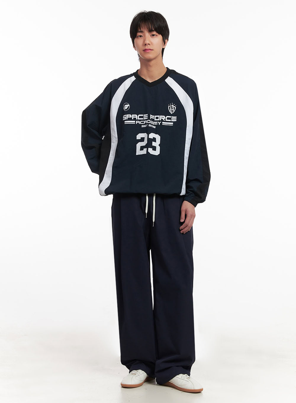 Men's Pintuck Windbreaker Sweatpants IA510