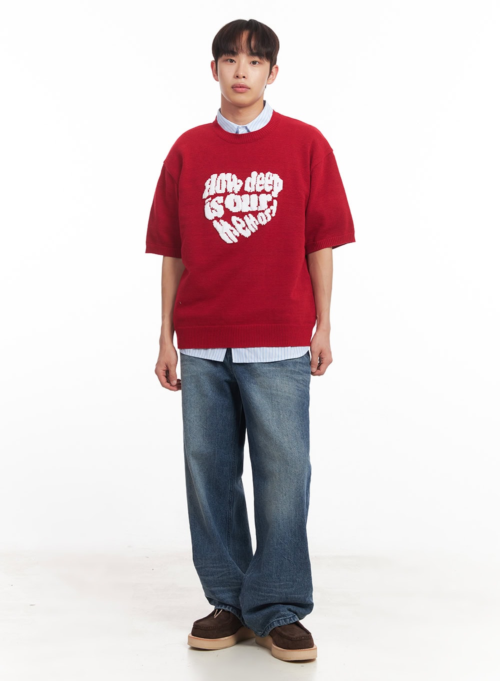 Men's Classic Wide-Fit Jeans IA521