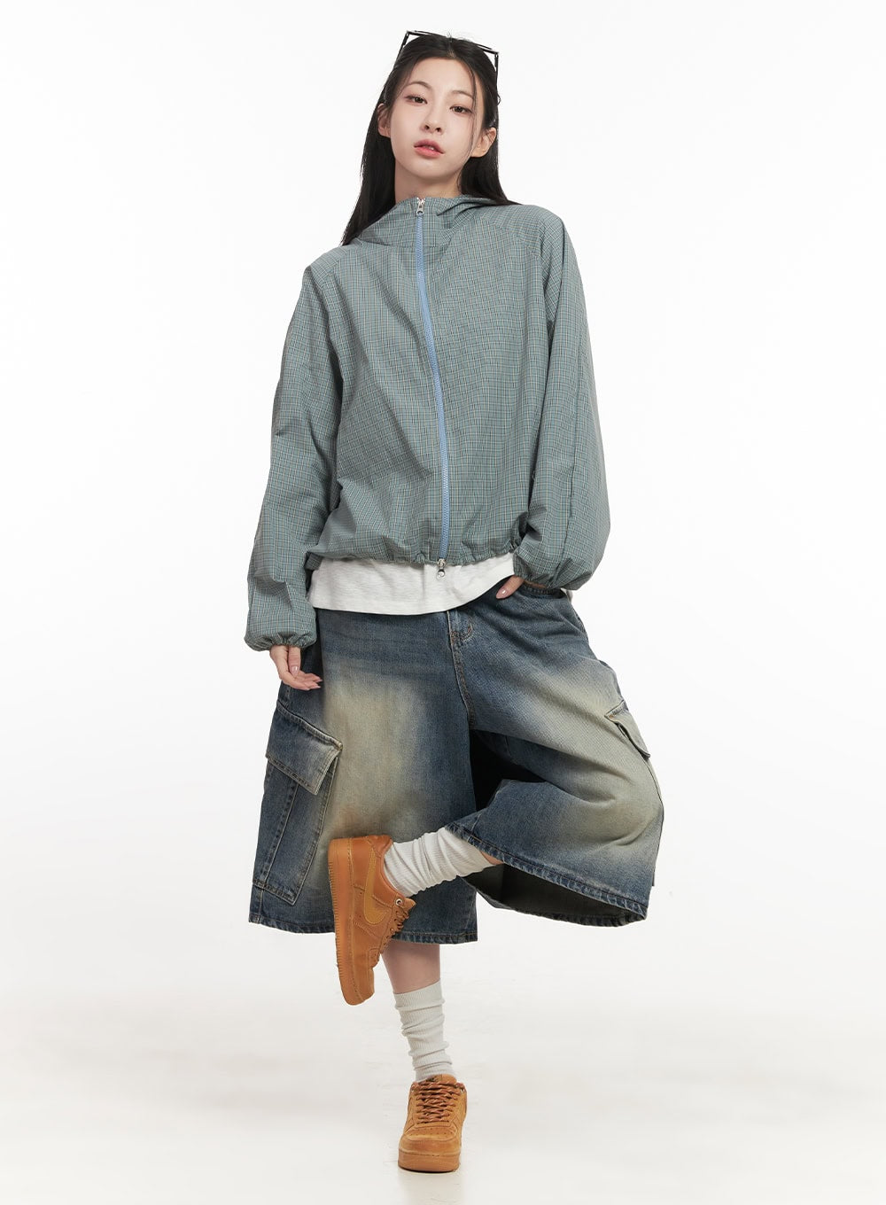 Cargo Bermuda Denim Shorts CF514