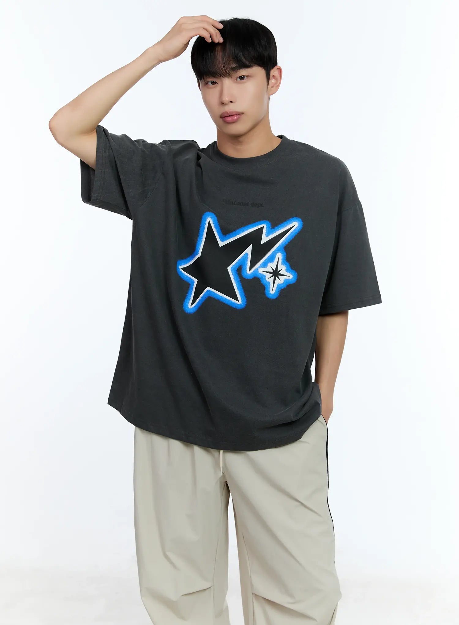 Men's Star Graphic Tee IL515