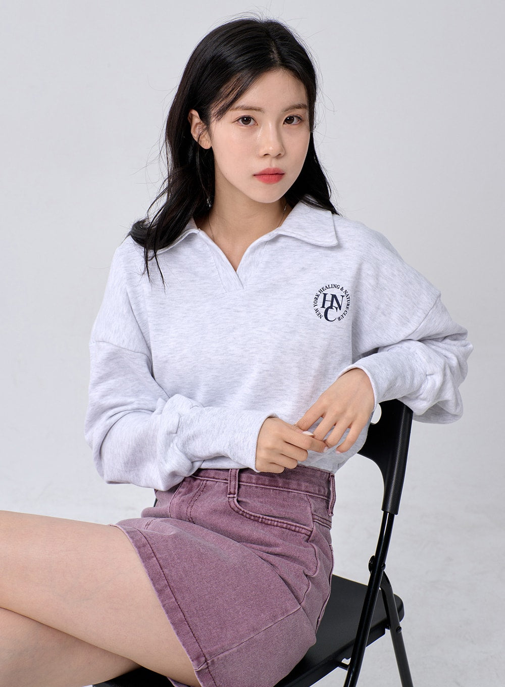 V-Neck Sweatshirt OM329