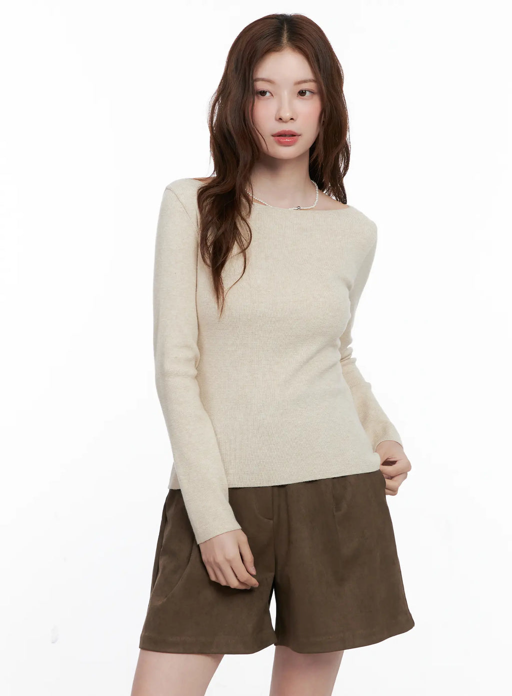 Loose Fit Boat Neck Knit CG520