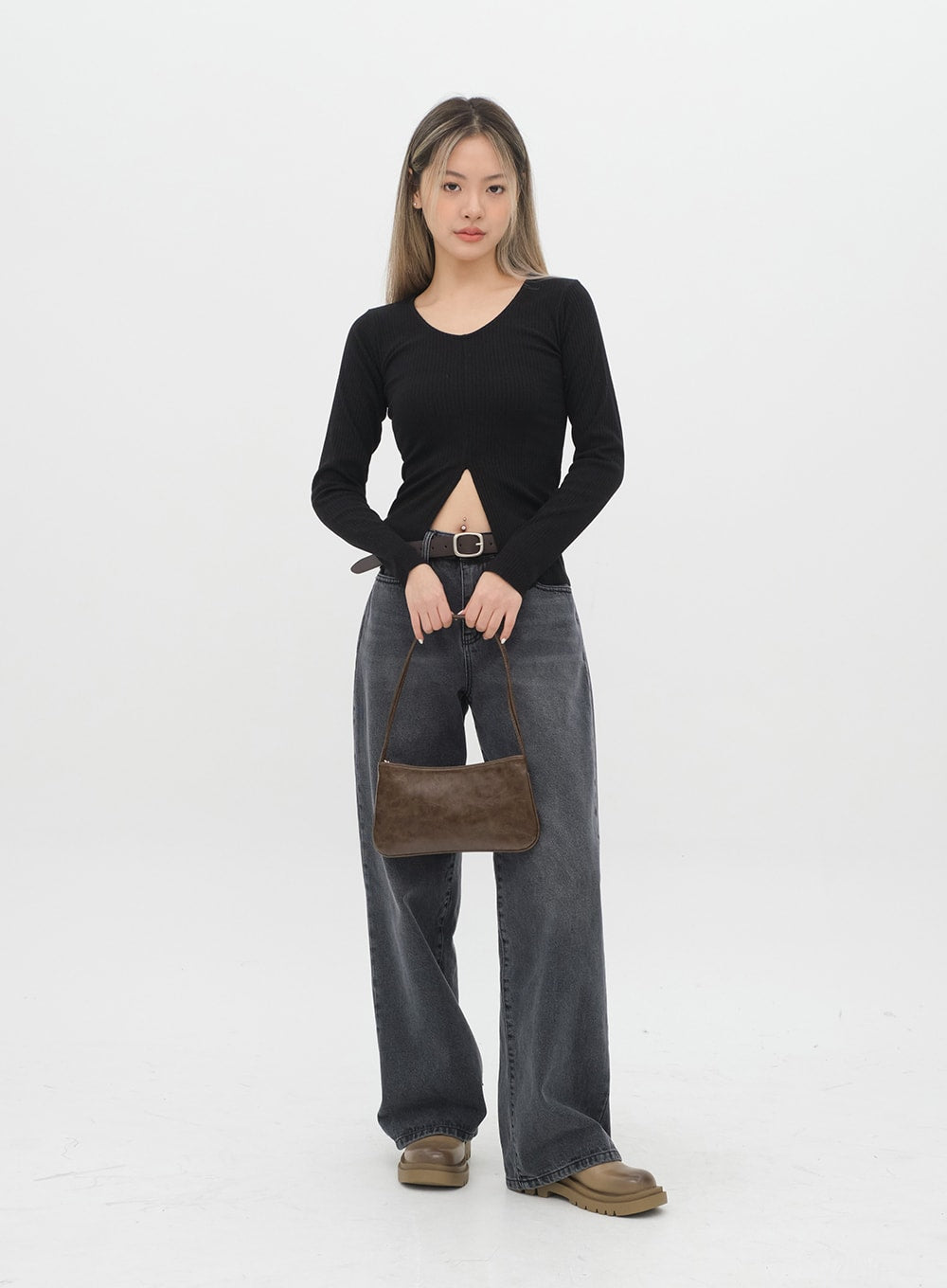 Wide Leg Jeans C2001