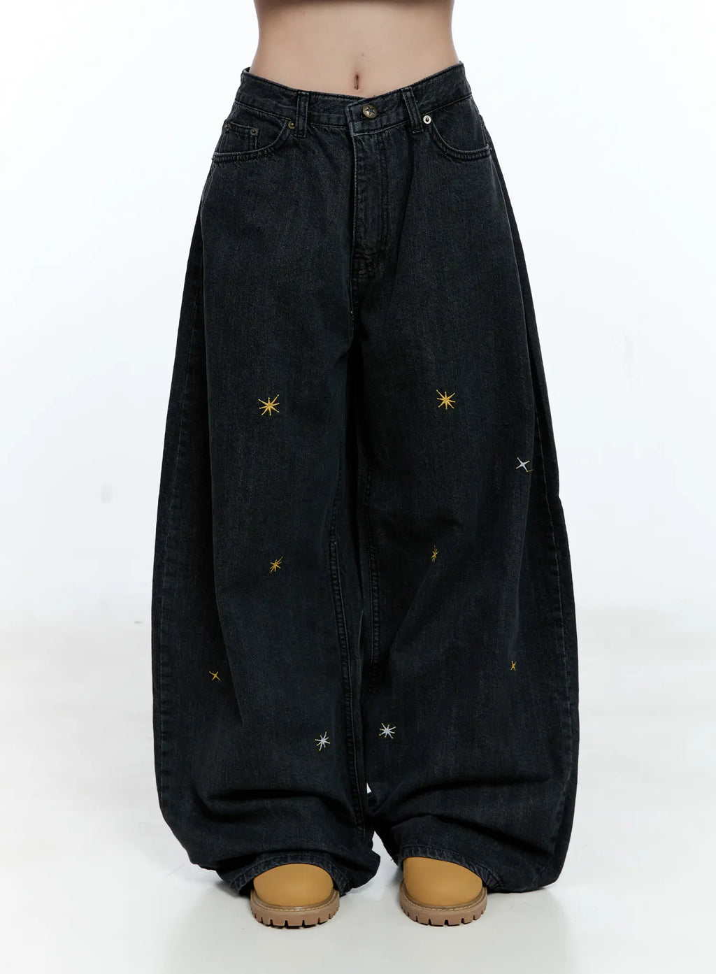 Wynter Star Embroidered Denim Jeans CG507