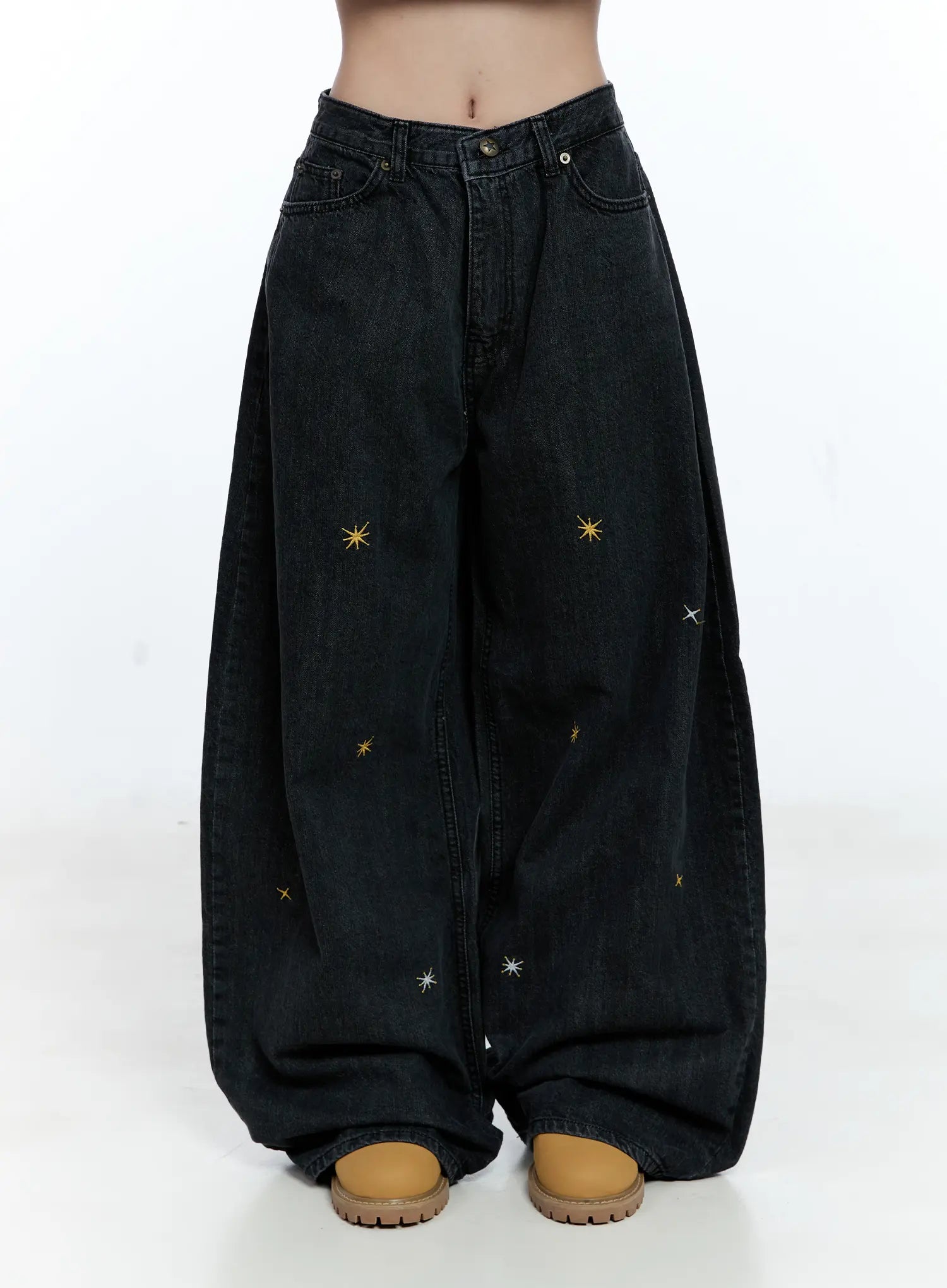 Wynter Star Embroidered Denim Jeans CG507