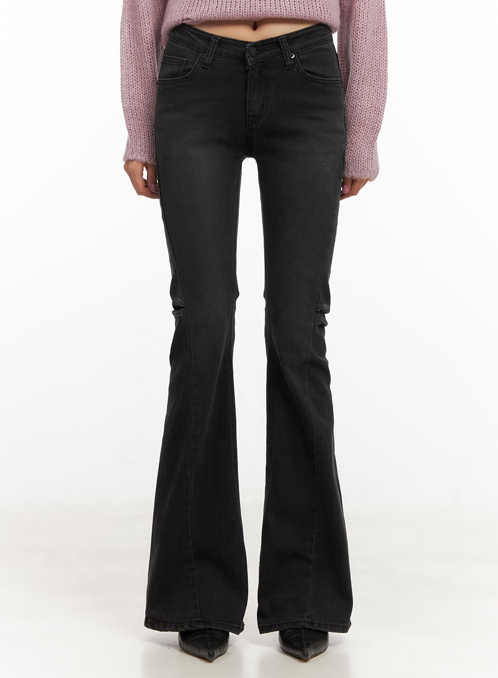 Belle Slim Fit Flared Jeans CD410