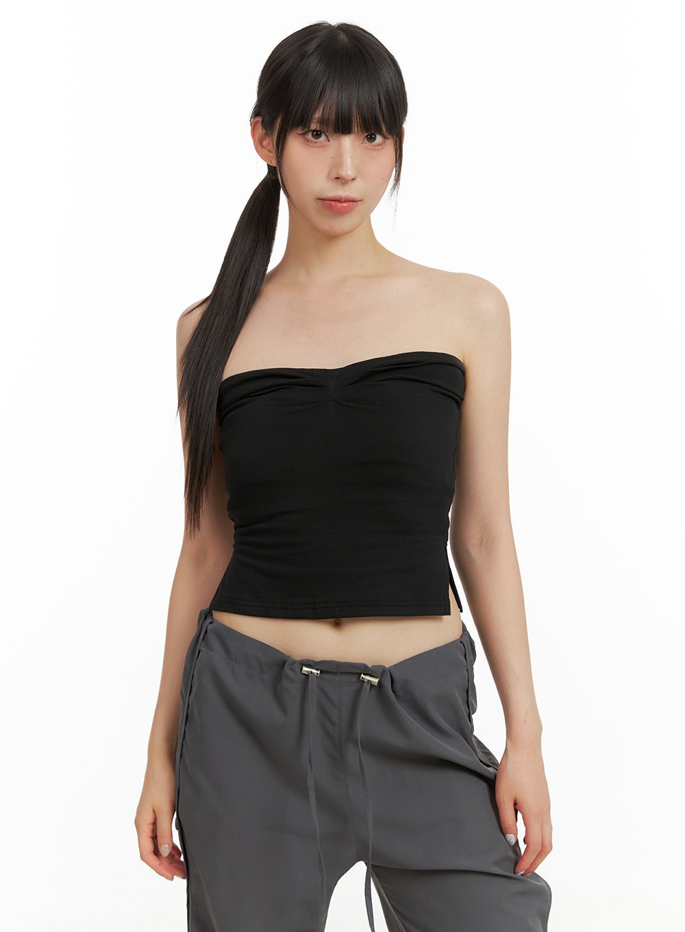 Shirred Tube Top CU424