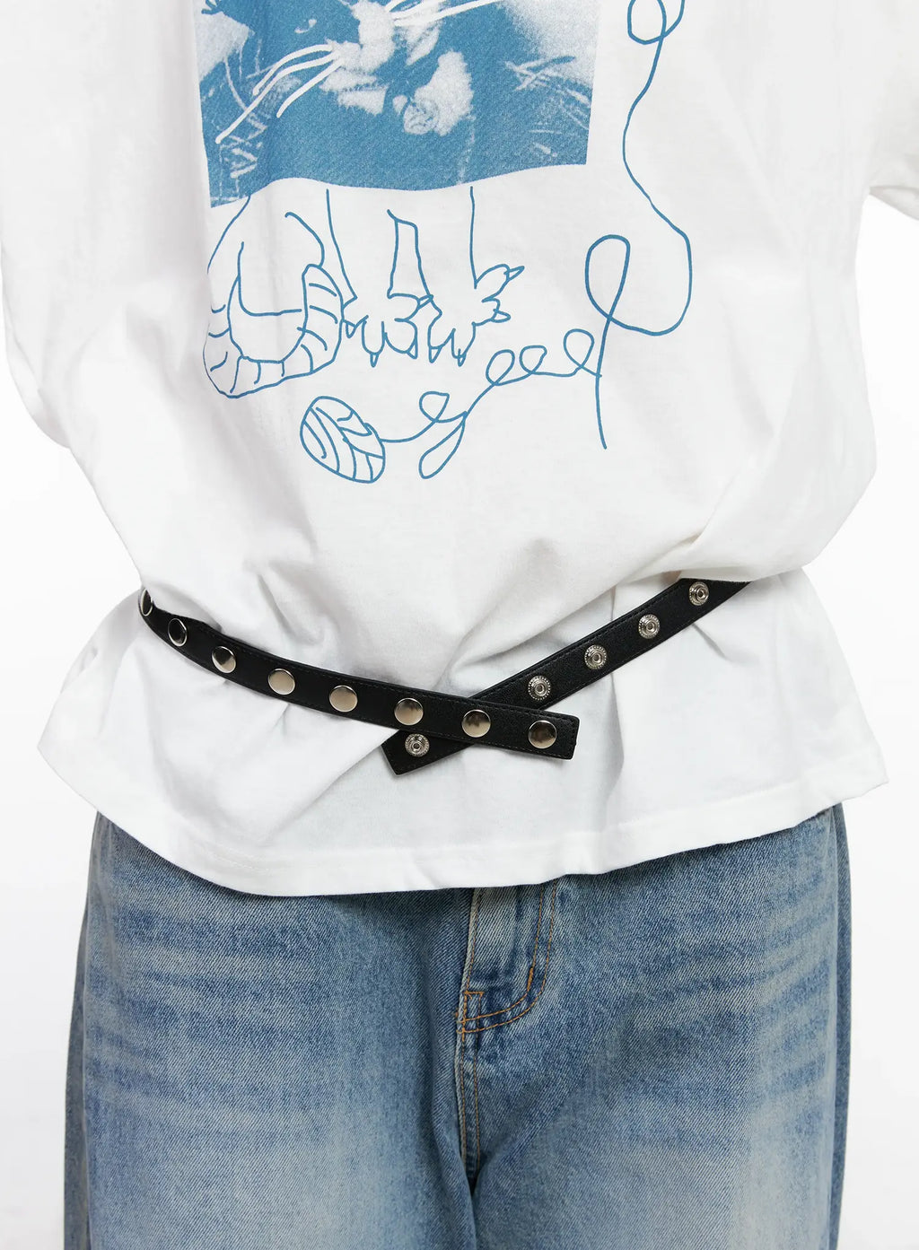 Single-Stud Belt CL528