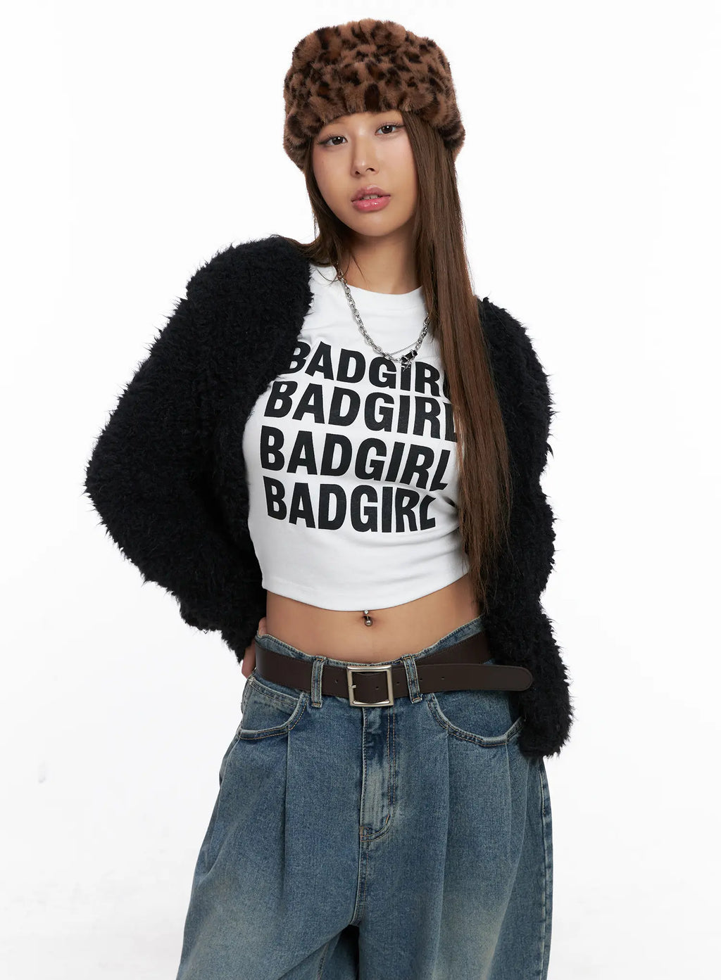 Cozy Faux Fur Cardigan CS524