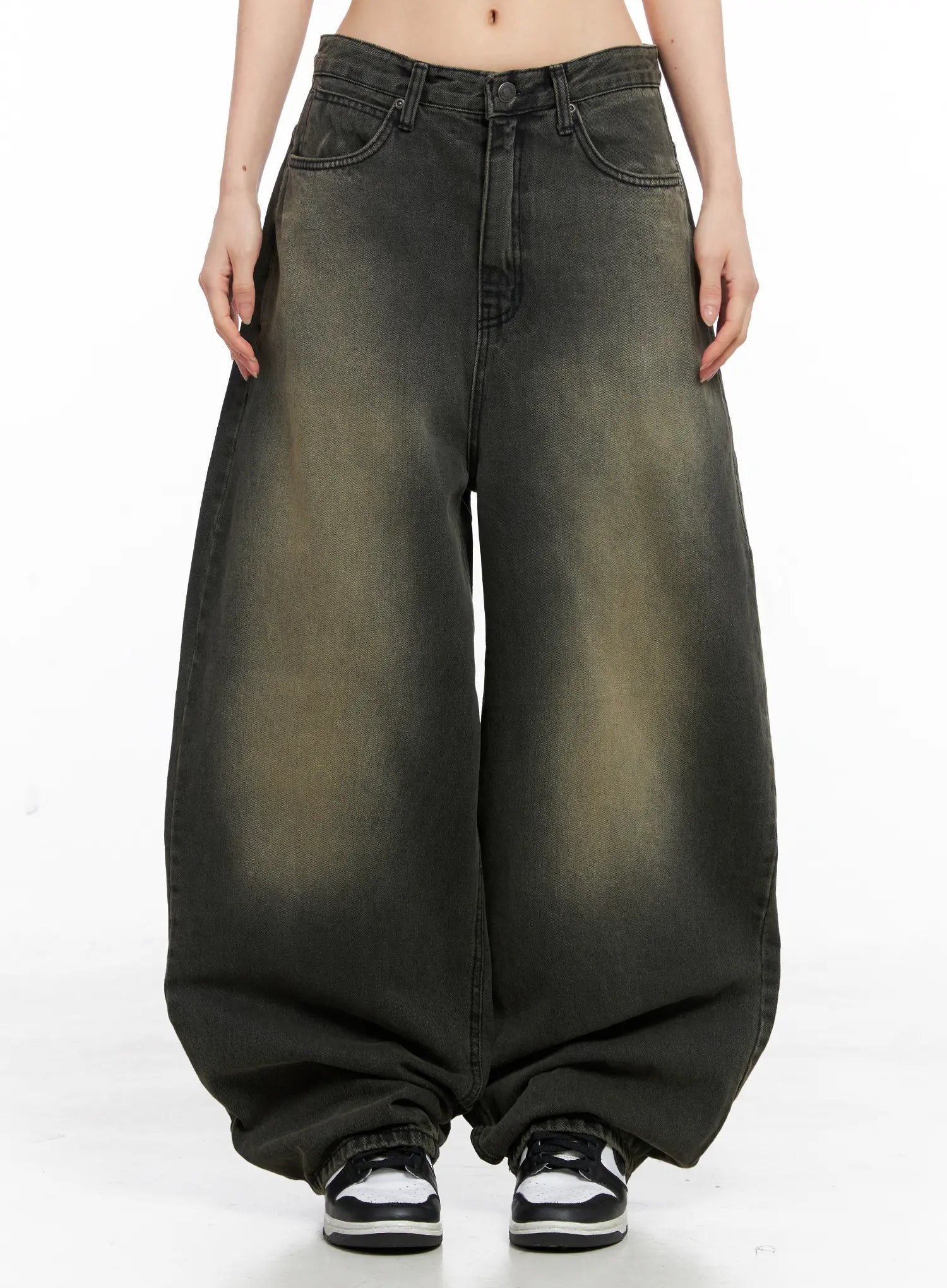 Elias Mega Wide Vintage Washed Jeans CC1109