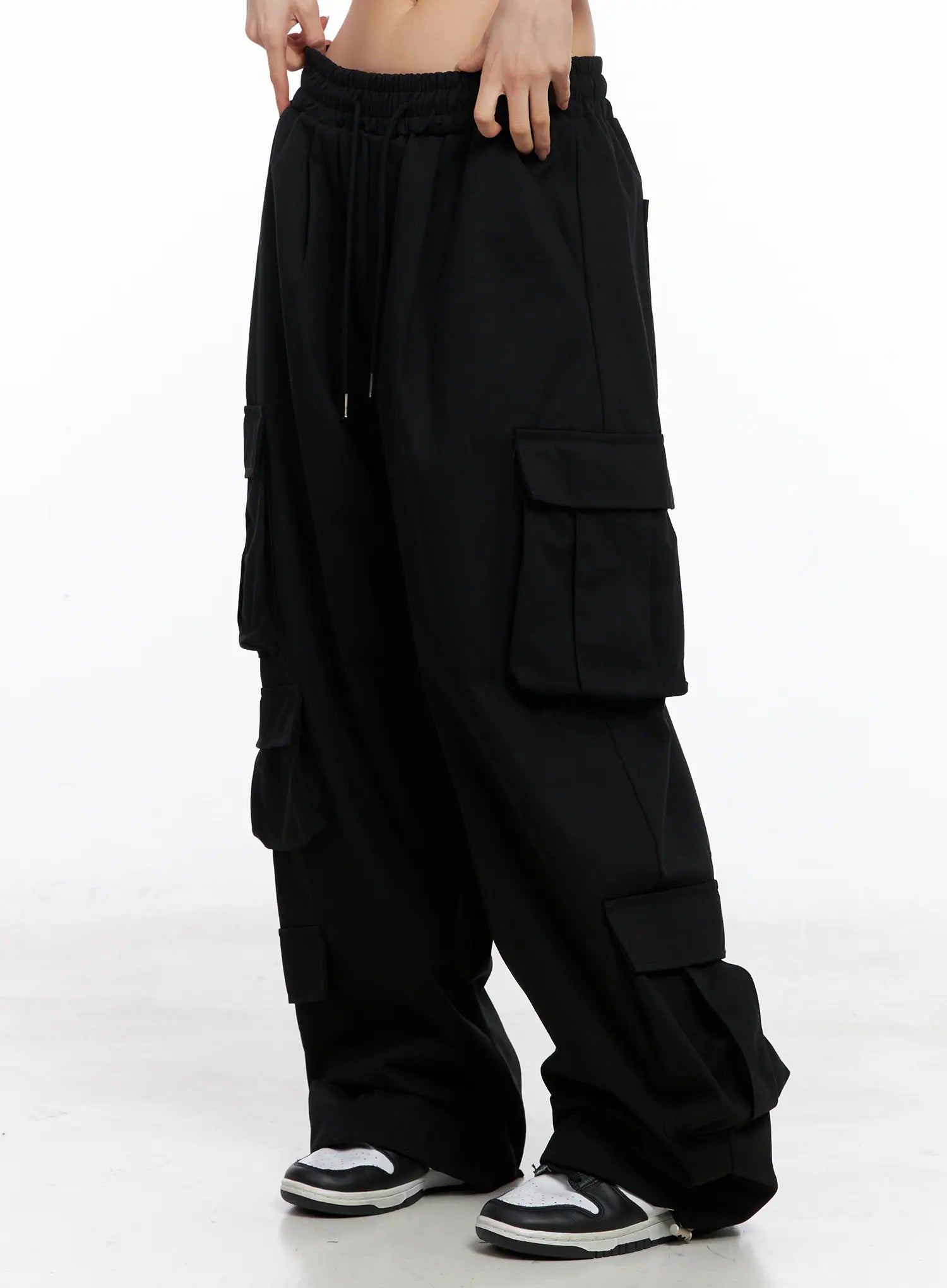 Wide Leg Cargo Pants CC1109