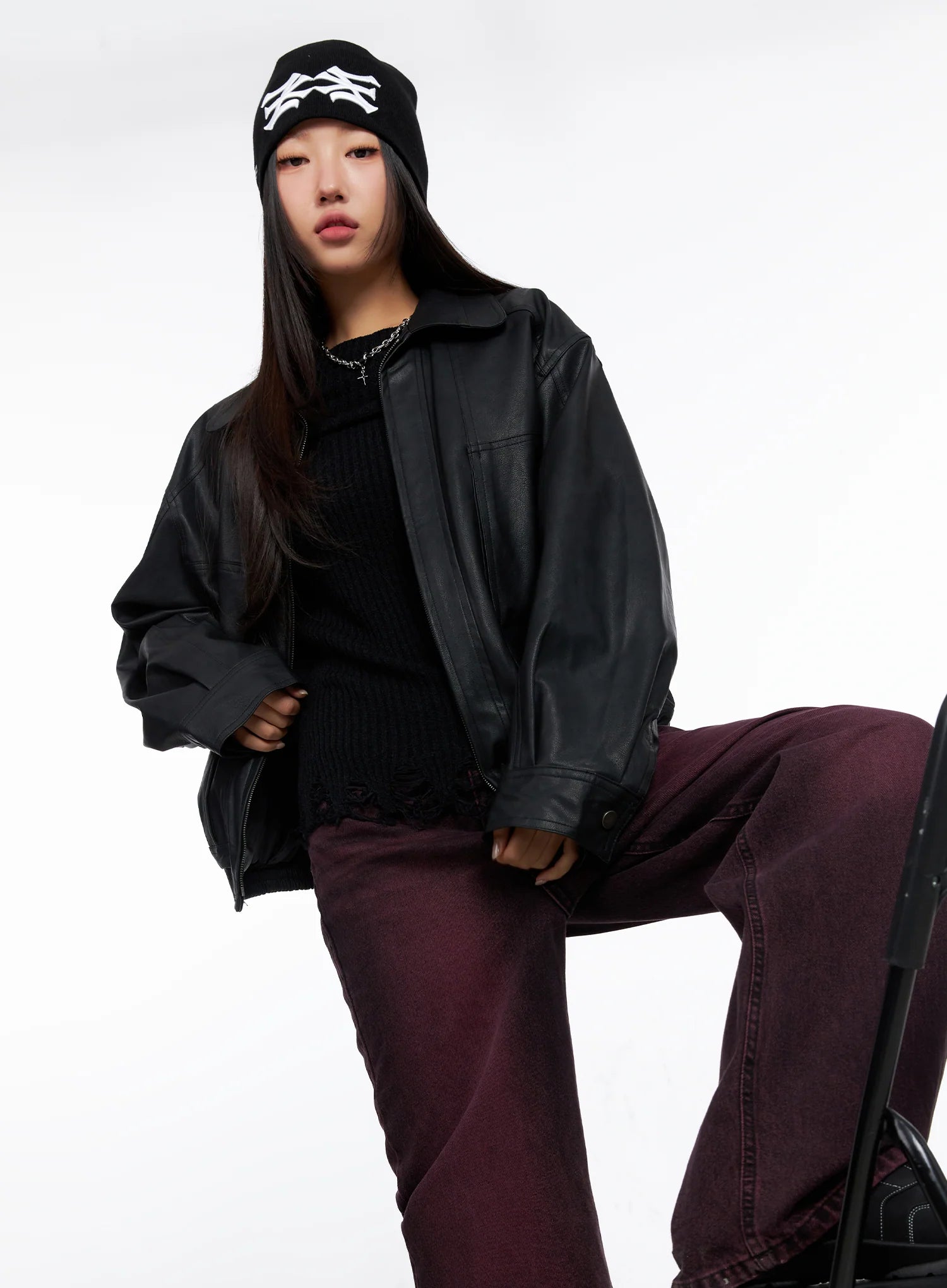 Stylish Leather Jacket CO514