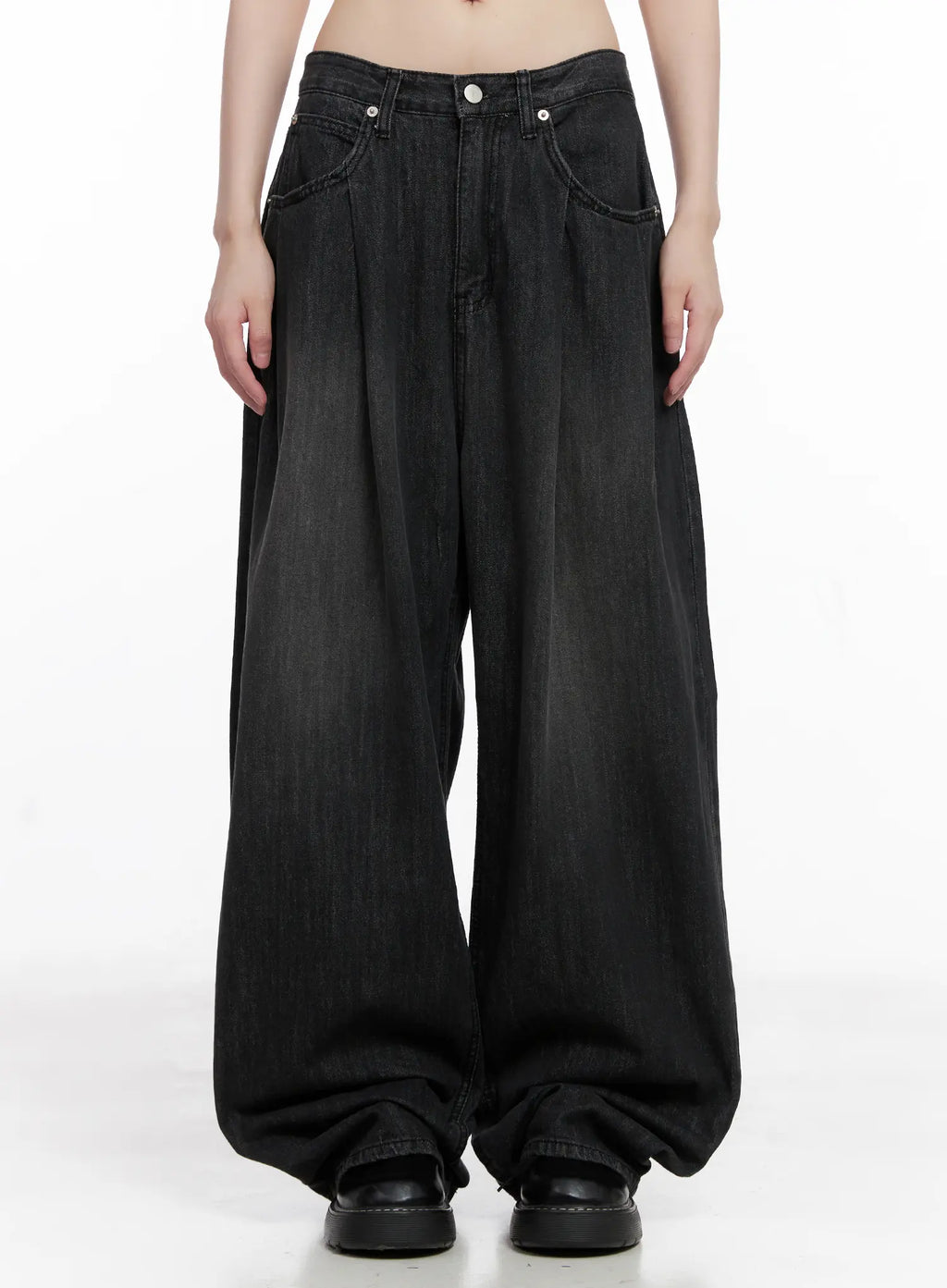 Elen Pintuck Baggy Jeans CG519