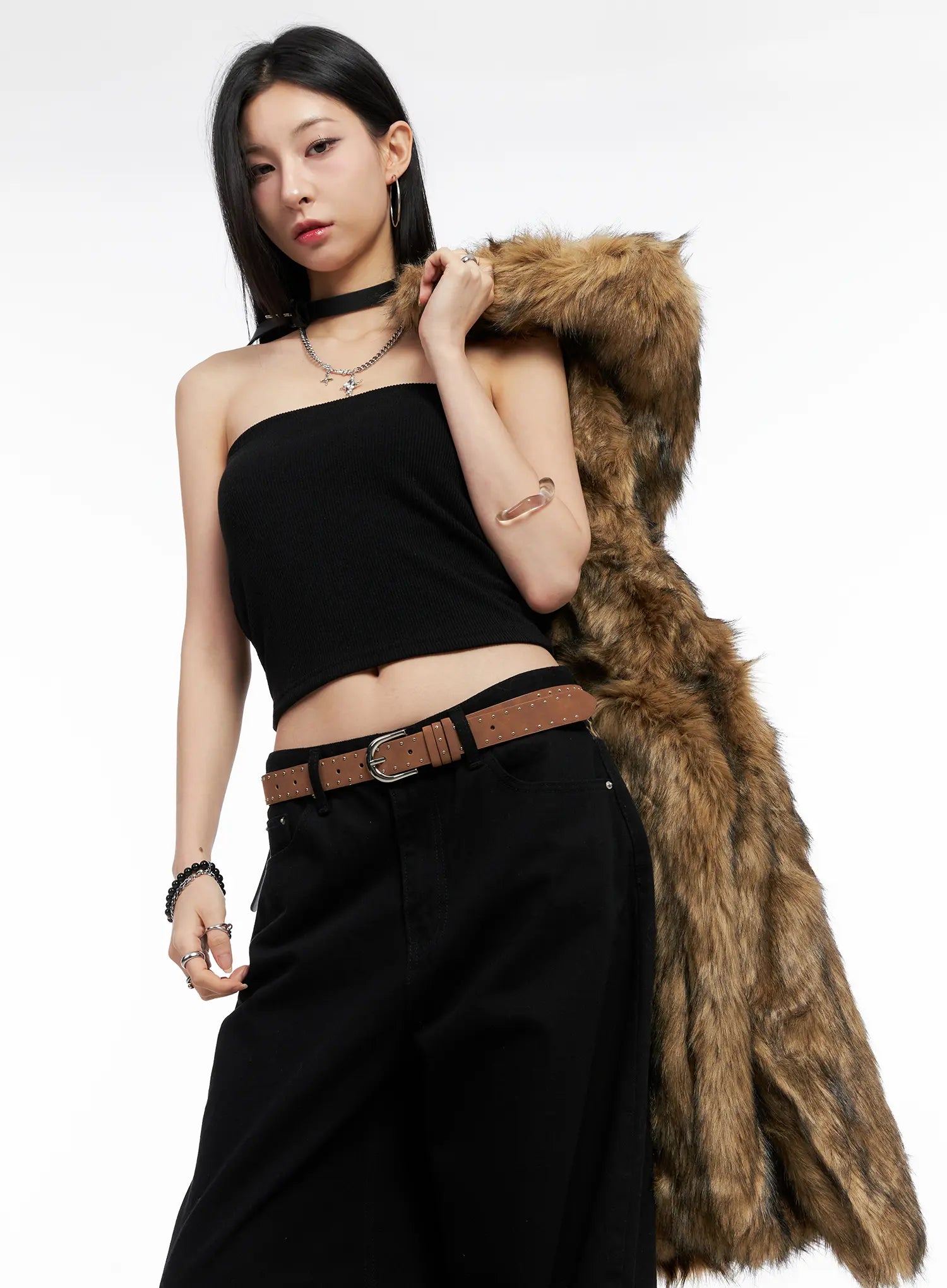 Basic Ribbed Tube Top CC1109