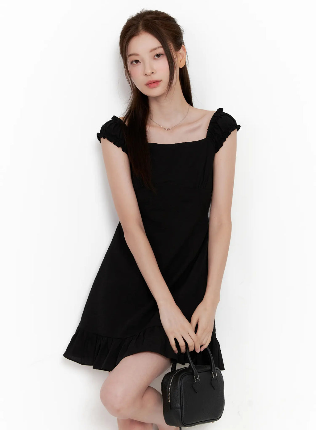 2-Way Cotton Mini Dress CL523