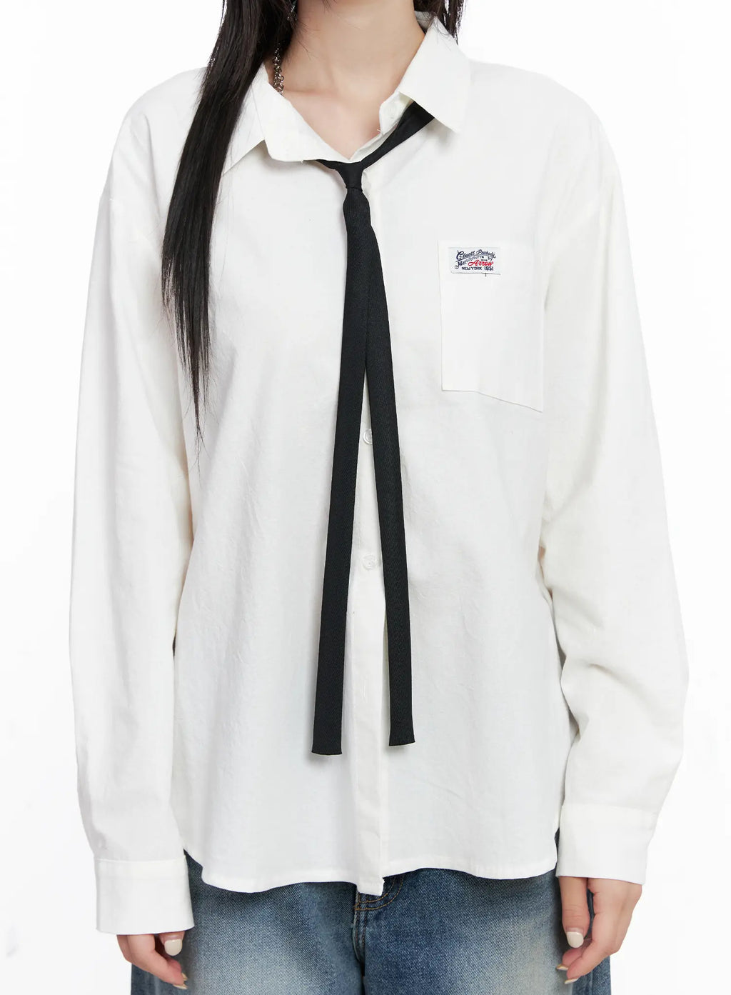 Adjustable Slim Two-Piece Tie CS510