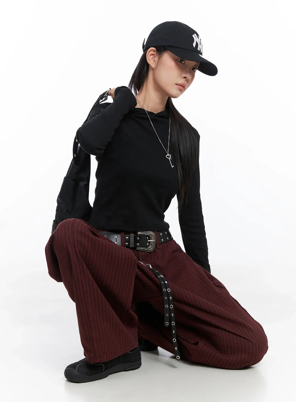 Classic Slim Fit Crop Hoodie CO507