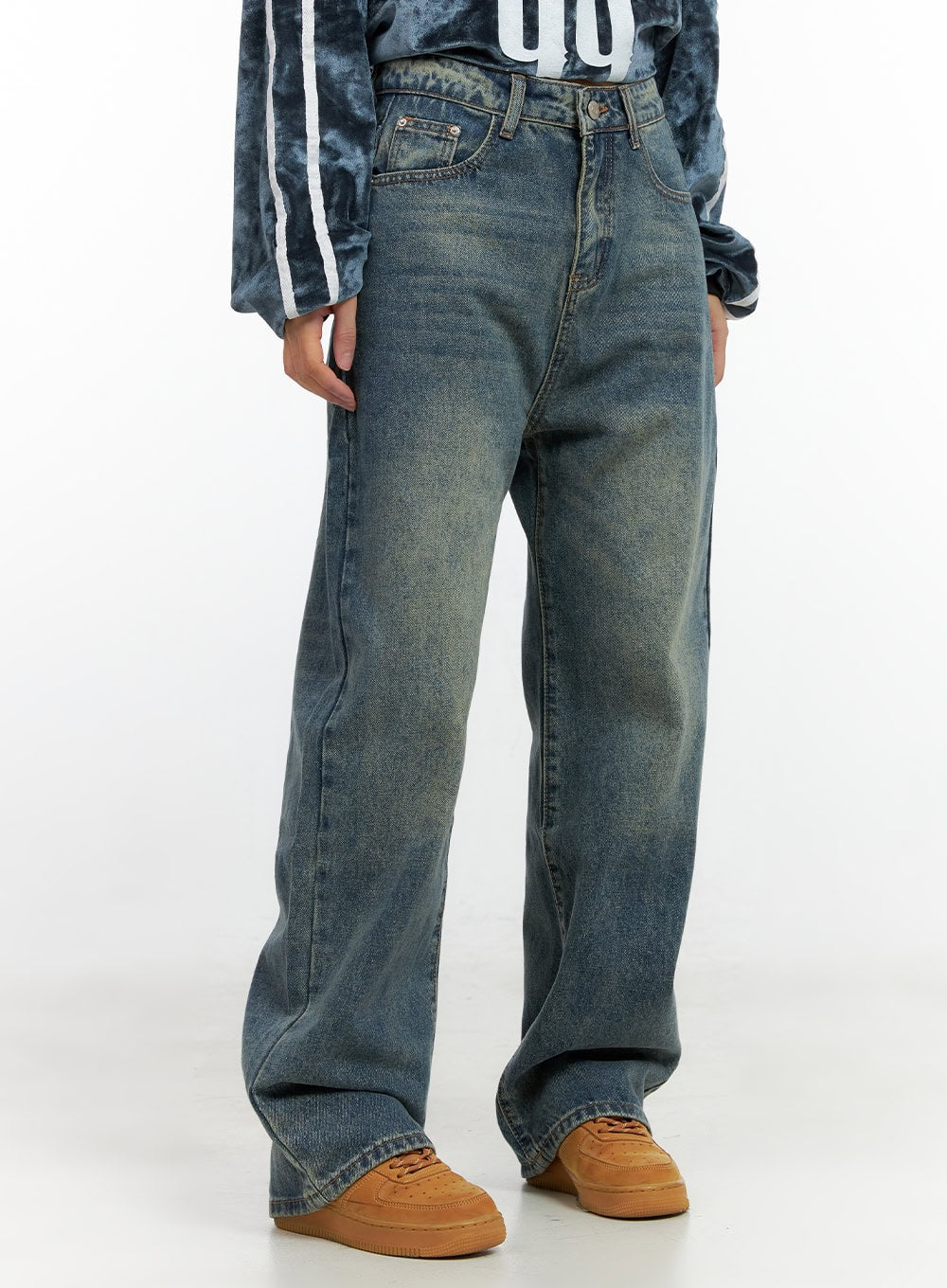 Mya Cotton Comfort Straight Jeans CN401