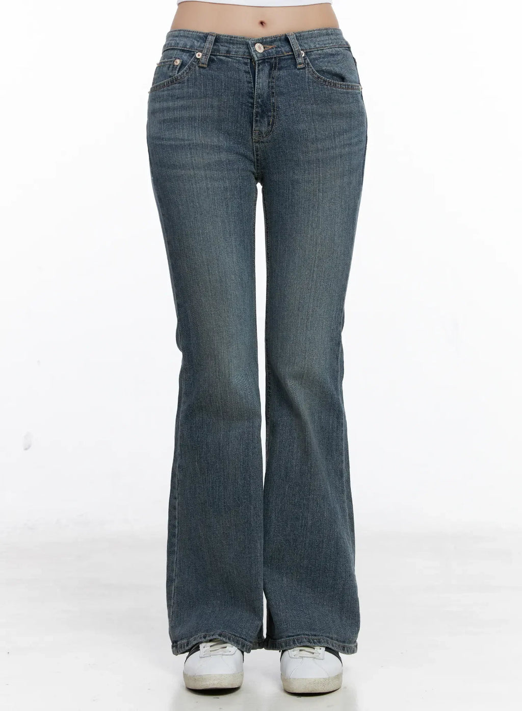 Maia Bow Flared Jeans CS510