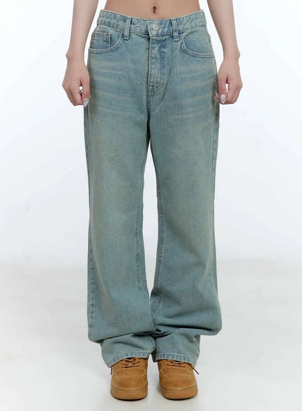 Eunjung Washed Denim Jeans CG501