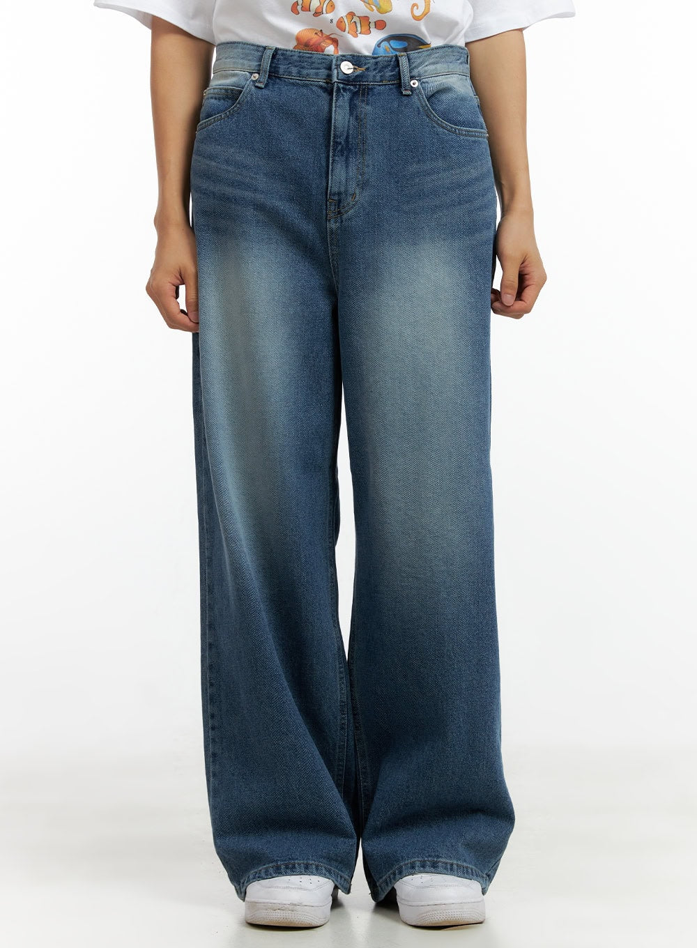 Men's Wide Fit Baggy Jeans CL429