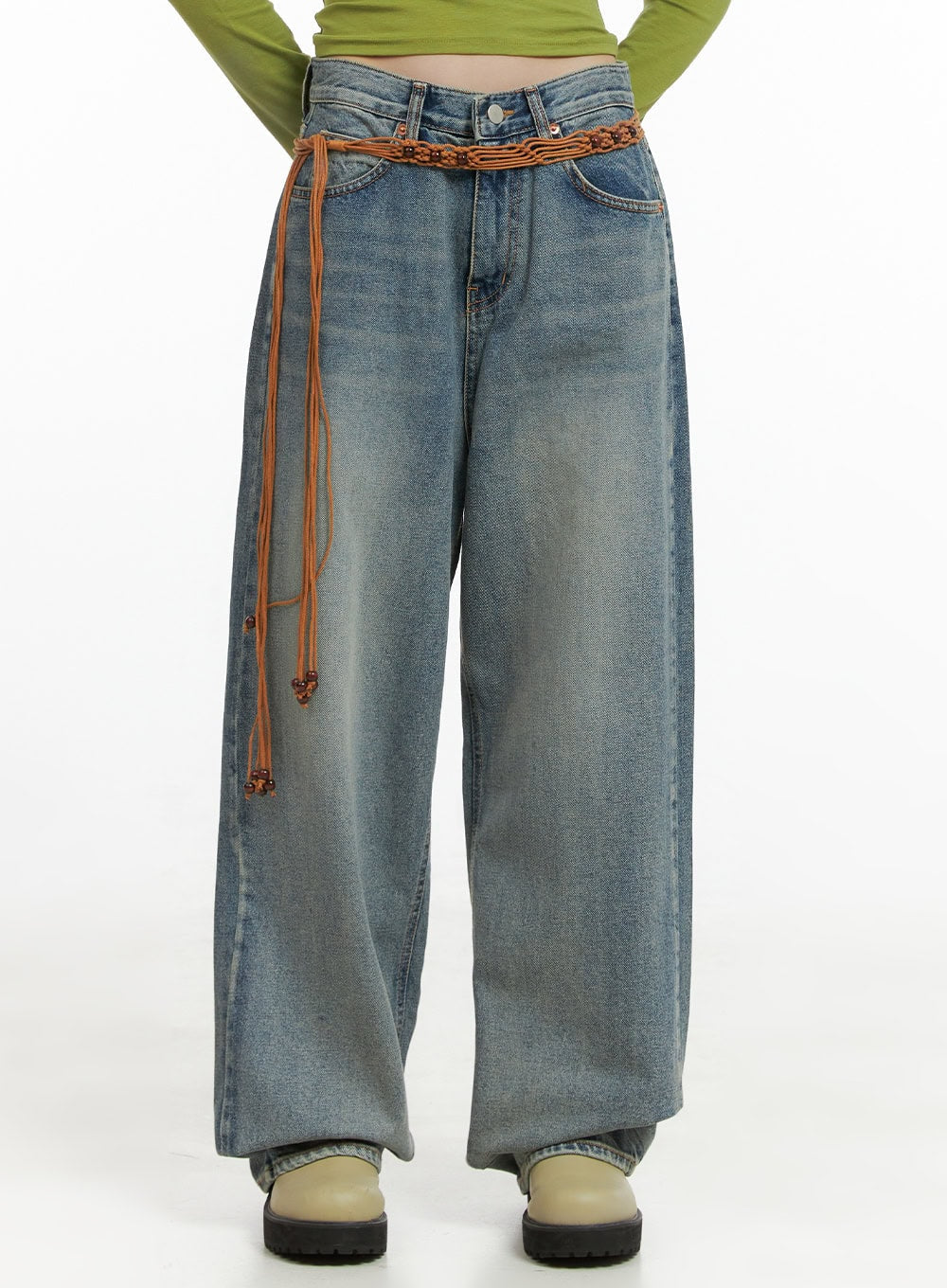 Millie Washed Baggy Jeans CG421