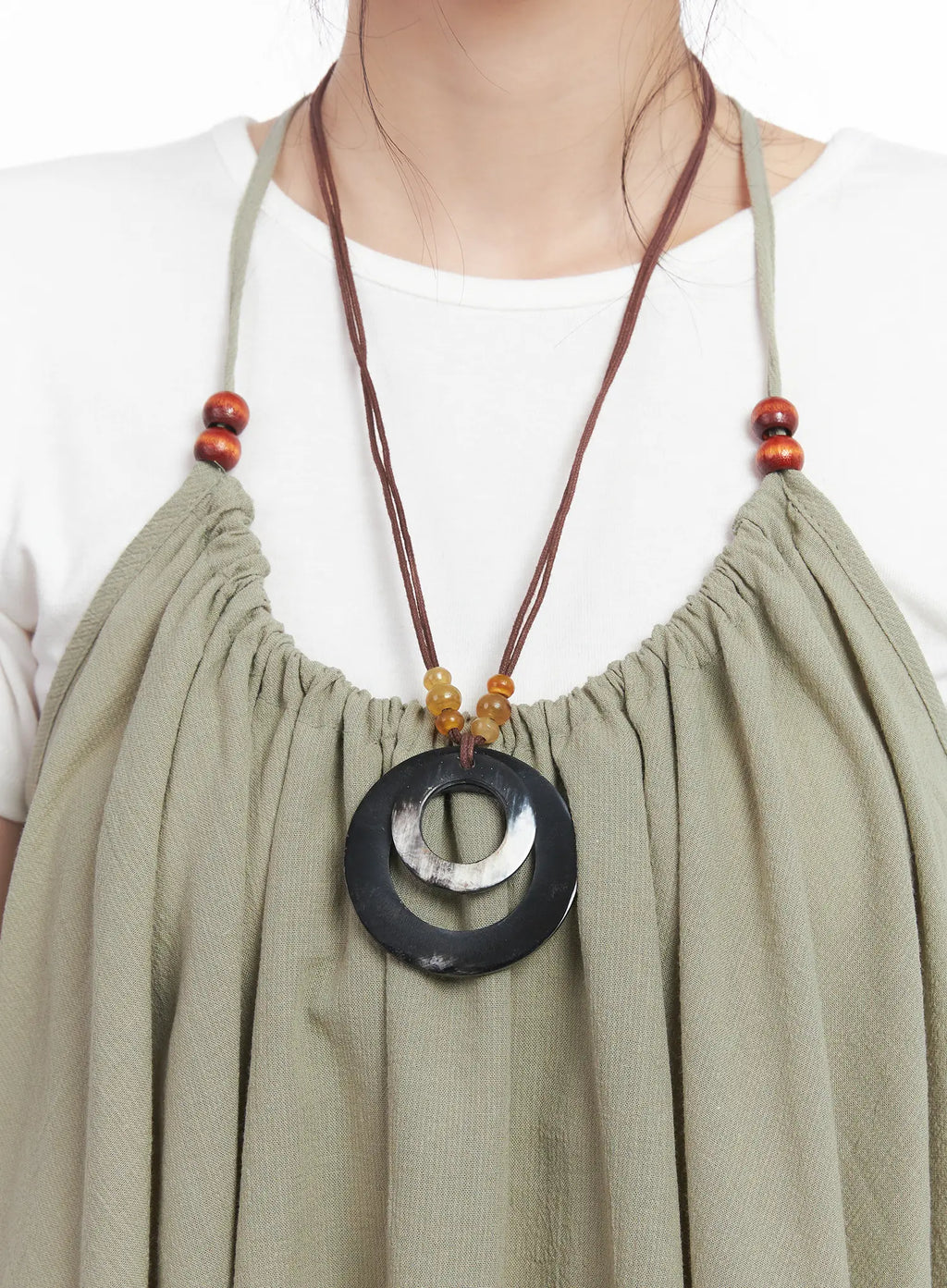 Boho Layered Pendant Necklace CU511