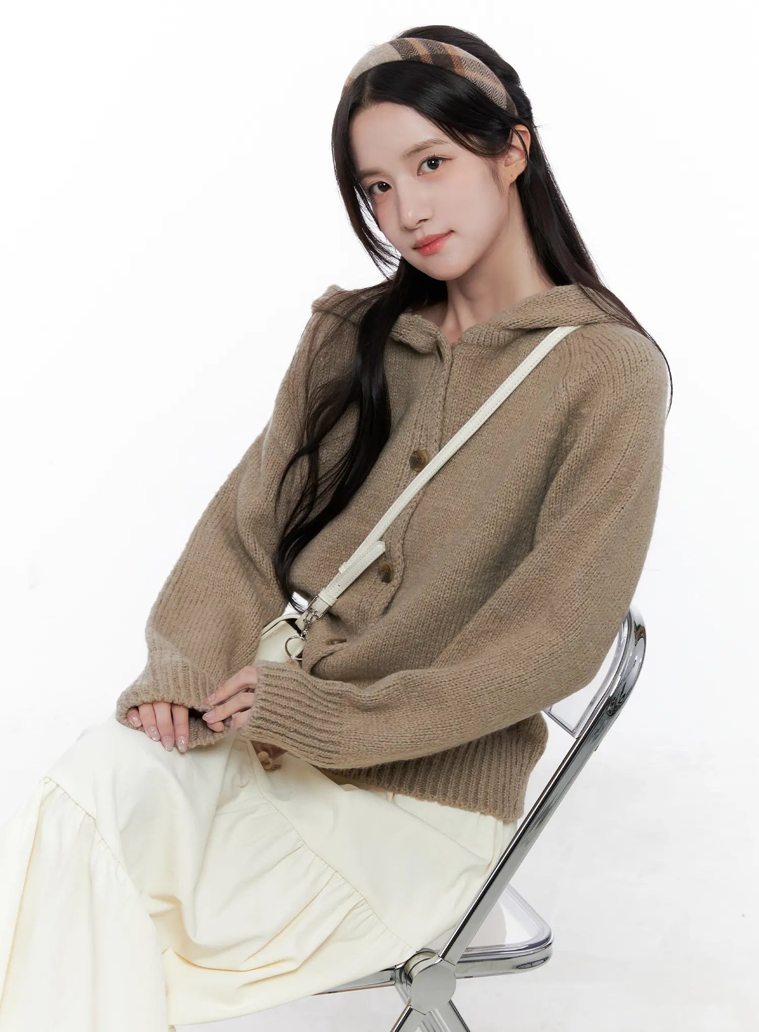 Zip-Up Hoodie Knit CS523