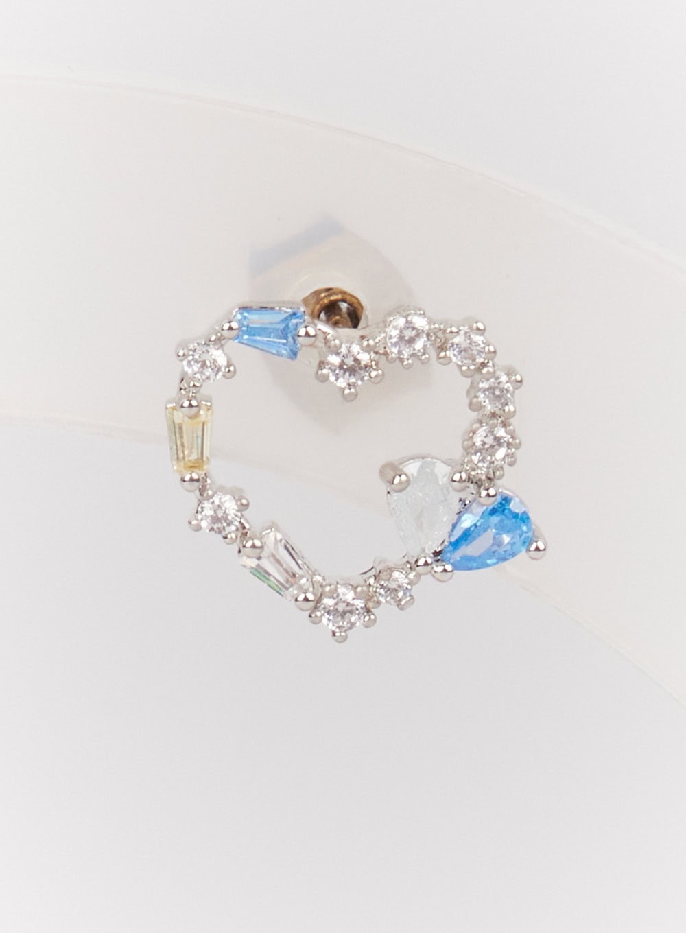 Sapphire Blue Cubic Earrings IM528