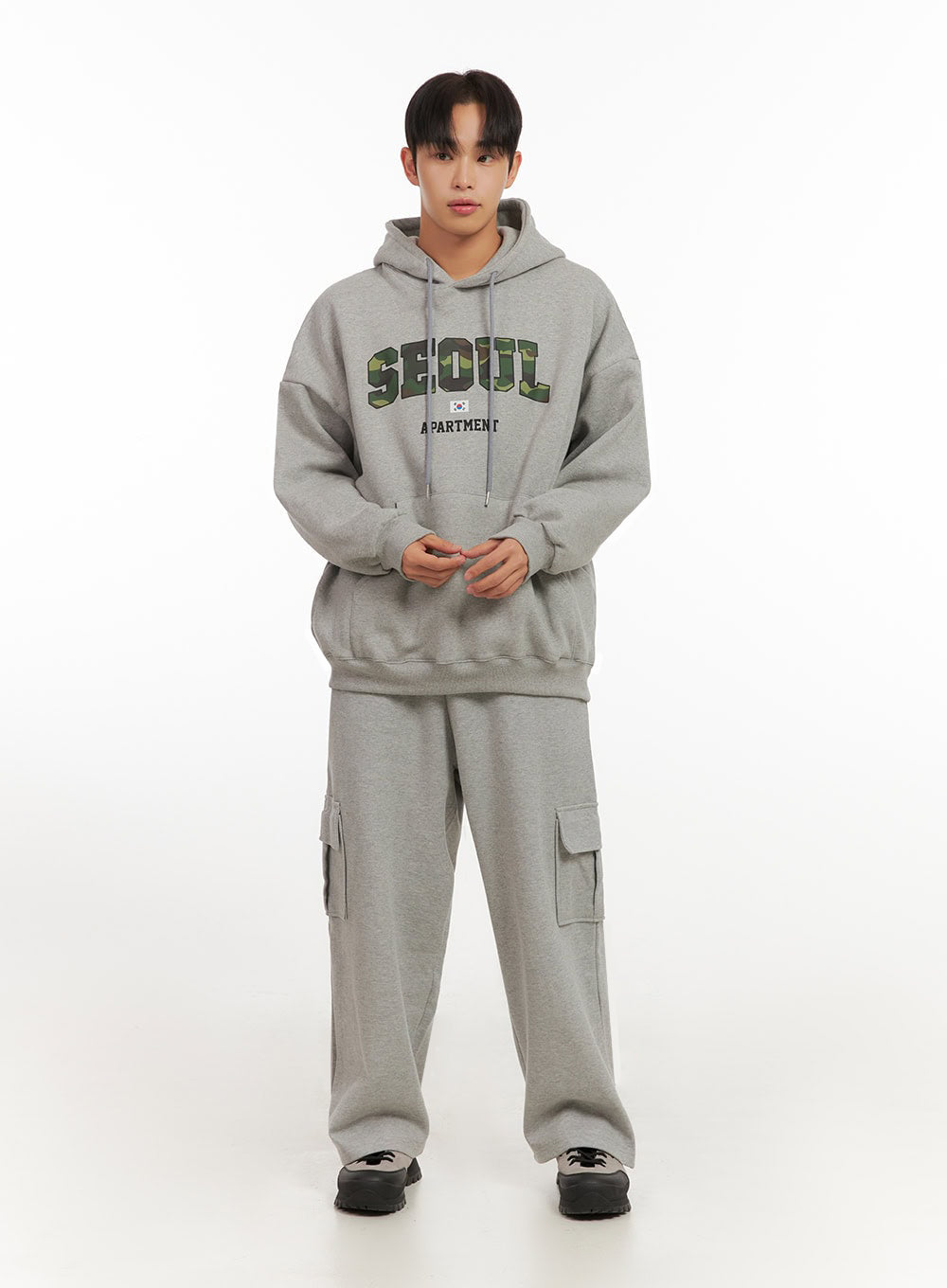 Men's Wide Fit Cotton Sweatpants ID413
