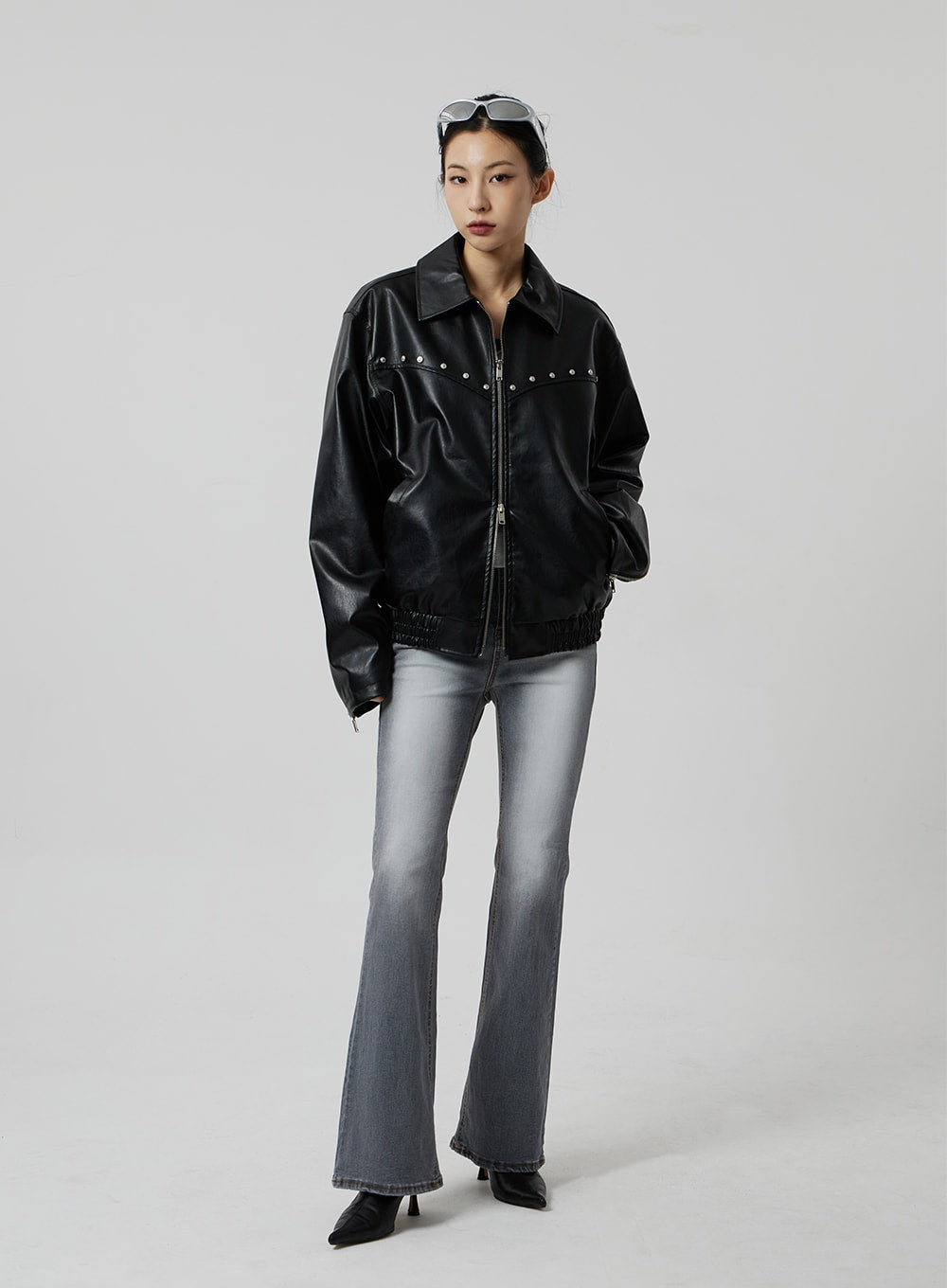 Slim Fit Bootcut Jeans CF307