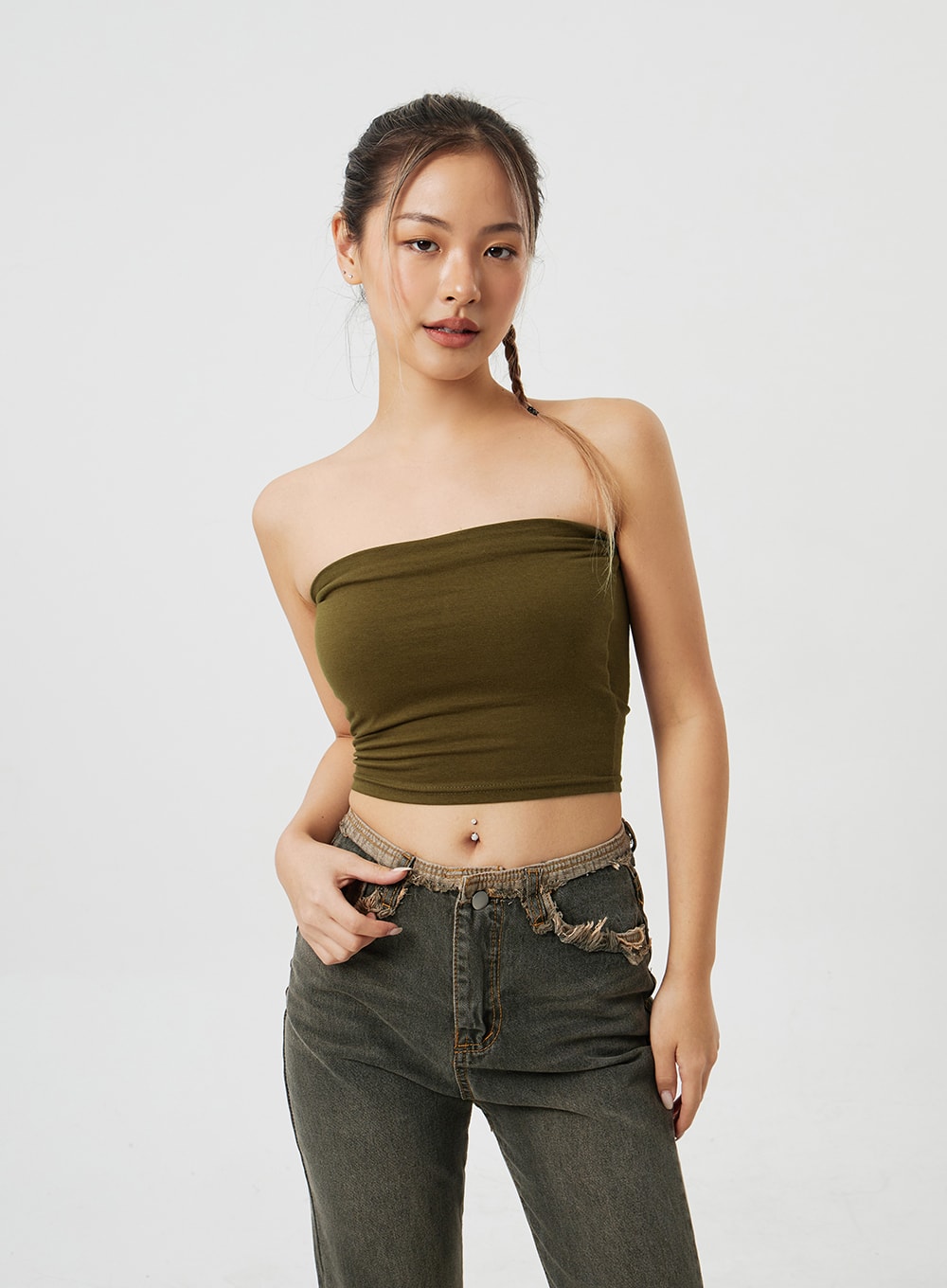 Simple Tube Top CM306