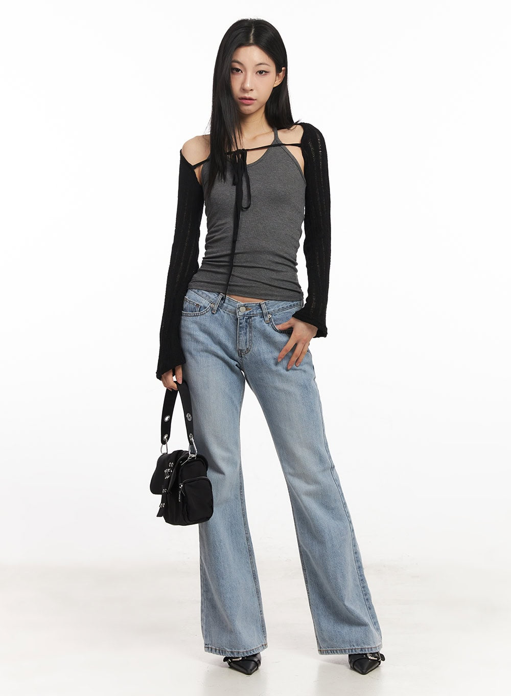 Vesper Low-Rise Bootcut Jeans CA516