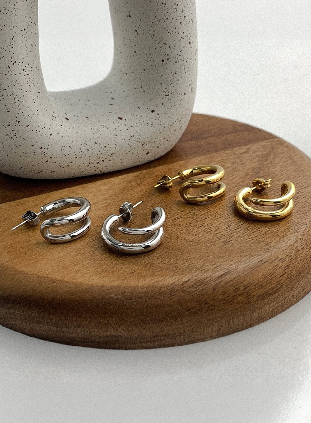 Basic Counter Earrings IA517