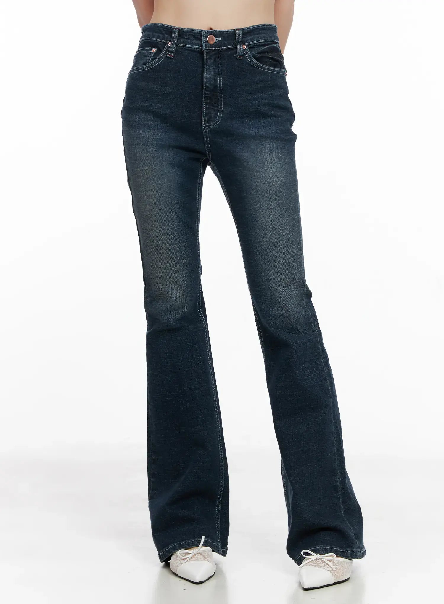 Juli High Waist Bootcut Jeans CG519