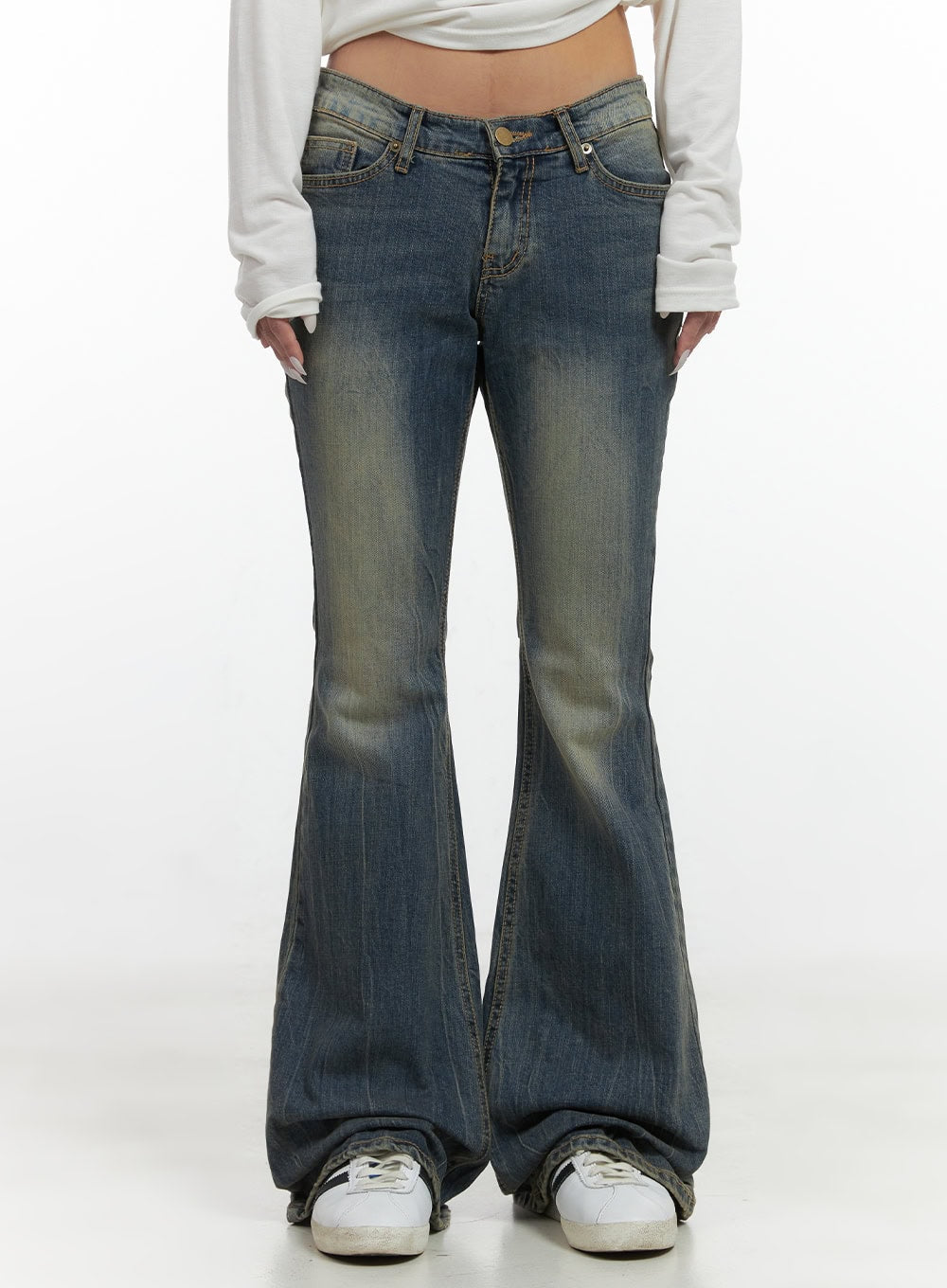 Leni Retro DreamFit Bootcut Denim Jeans CS426
