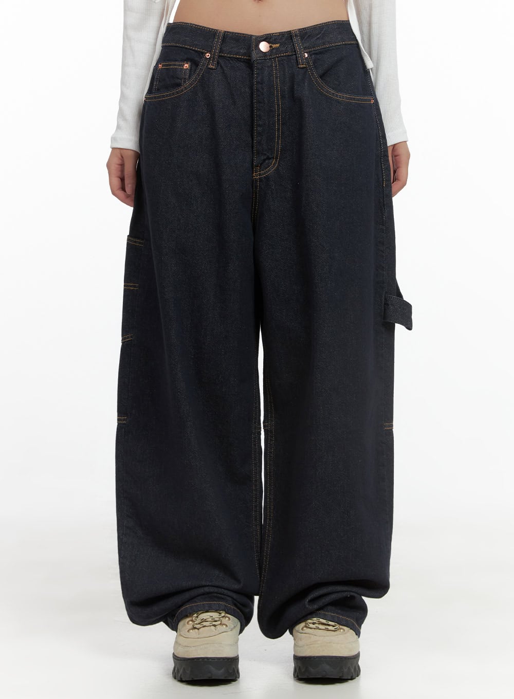 Trixie Cargo Baggy Jeans CS404