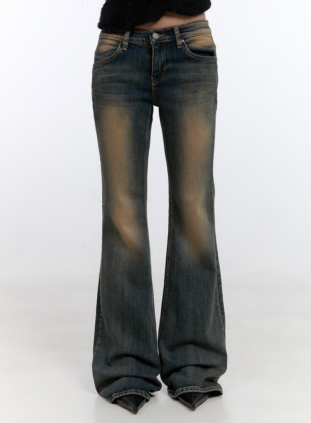 Marlowe Denim Daze Slim Fit Flared Jeans CO423