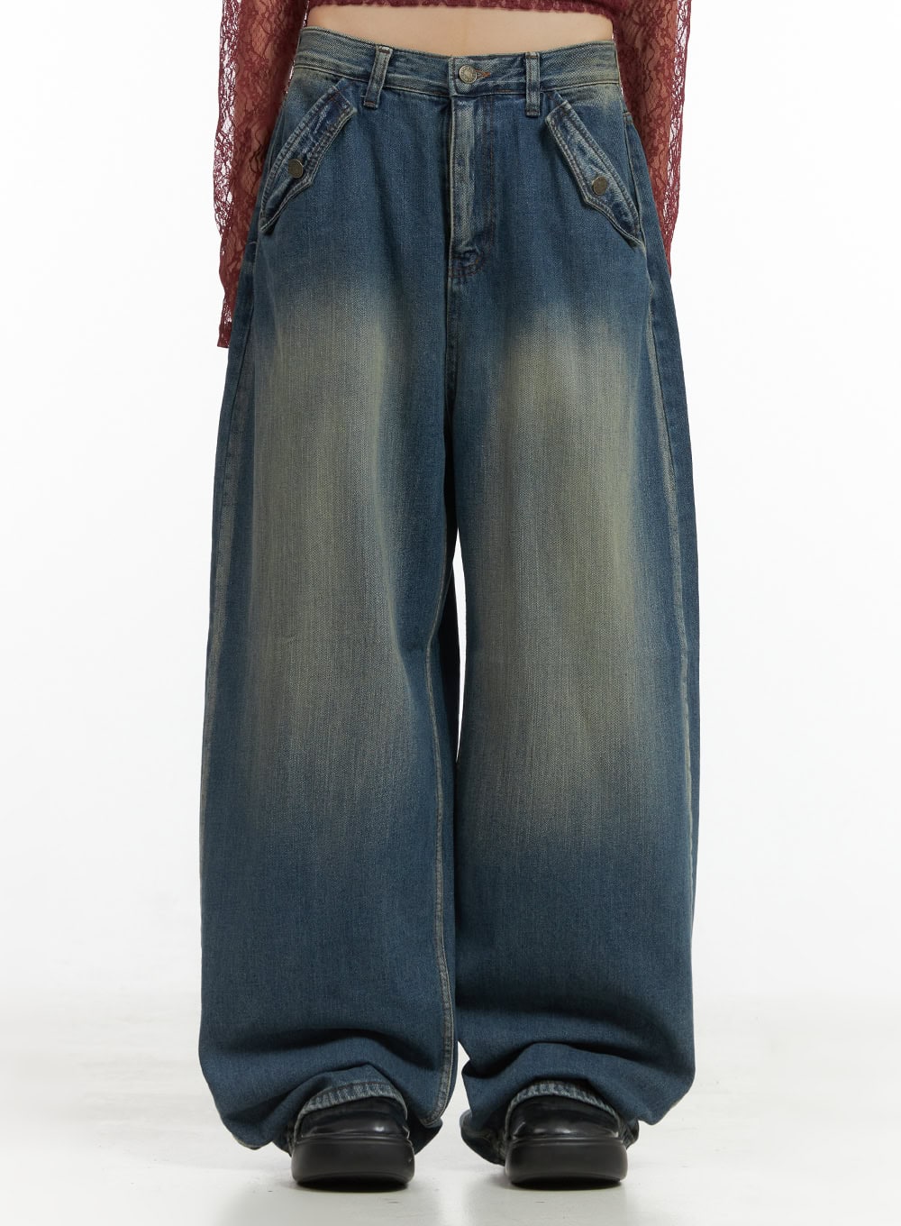 Daphe Pocket Detail Jeans CO410