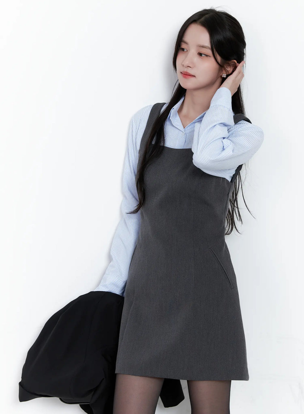 Classic Sleeveless A-Line Dress CS519