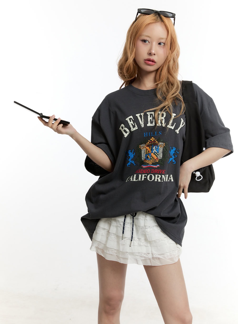 Beverly Graphic Oversize T-Shirt CY501